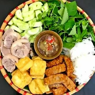 Hình ảnh Bún đậu chả cốm - Thịt chân giò
