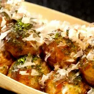 Hình ảnh Takoyaki nhân bạch tuộc  6 viên - nhân phô mai 6 viên