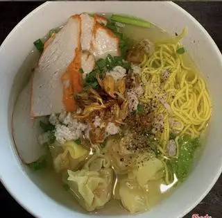 Hình ảnh Mì hoành thánh xá xíu