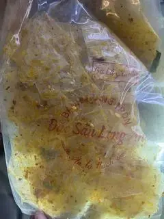 Hình ảnh Bánh tráng gà lá chanh