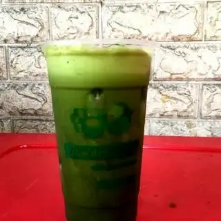 Hình ảnh Rau má đậu xanh sầu riêng cốt dừa ly vừa