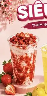 Hình ảnh Sữa Dâu sấy Kem Mặn - L