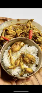 Hình ảnh ếch xào lăn 