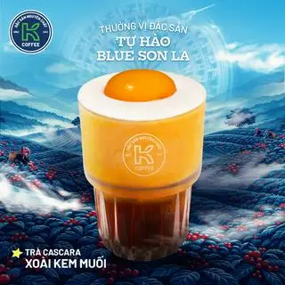 Hình ảnh Trà Cascara Xoài Kem Muối