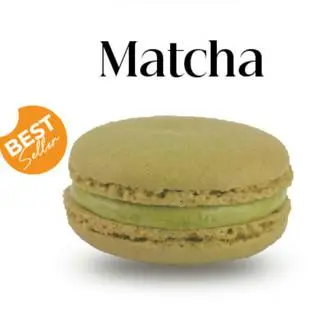Hình ảnh Macaron vị Matcha