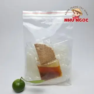 Hình ảnh Bánh Tráng Muối Nhuyễn Sa Tế