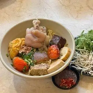Hình ảnh Bún riêu mộc tôm + Rong biển