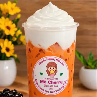 Hình ảnh Trà Sữa Thái Đỏ +Kem Chesse (tặng trân châu)