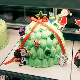 Hình ảnh Bánh sn tt  cây thông noel size16
