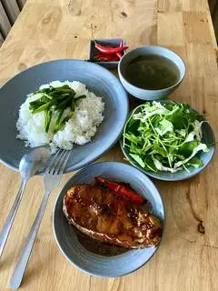 Hình ảnh Combo Cơm Cá Basa Kho Tiêu