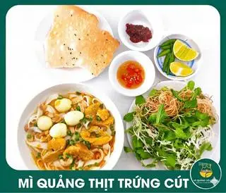 Hình ảnh Mì Quảng Thịt Trứng Cút