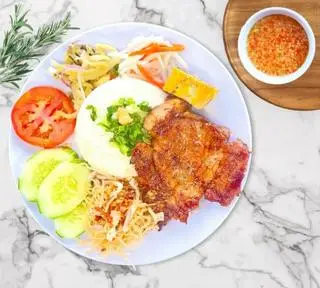 Hình ảnh Cơm tấm sườn bì chả 
