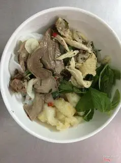Hình ảnh bánh ướt lòng gà