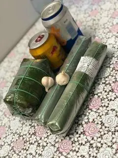 Hình ảnh Nem chua ký (gồm 4 cây nhỏ - 250g/1 cây)