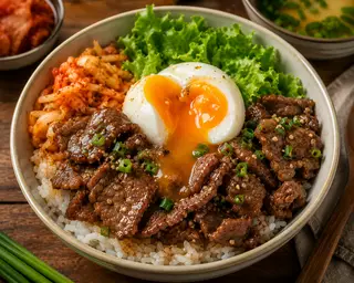 Hình ảnh Cơm Bò Trứng Lòng Đào