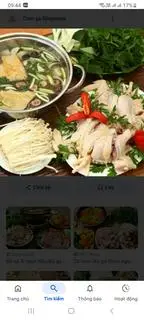 Hình ảnh lẩu gà ta da giòn