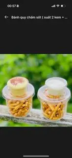 Hình ảnh Bánh quy kem chấm - suất 2 kem và 1 bánh