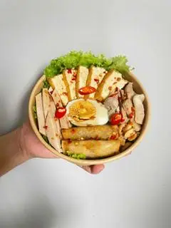 Hình ảnh Bún nước tương full topping