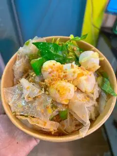 Hình ảnh Bánh tráng muối tỏi-lòng đào