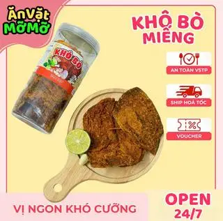 Hình ảnh Khô Bò Miếng Nhà Làm Không Pha 300g