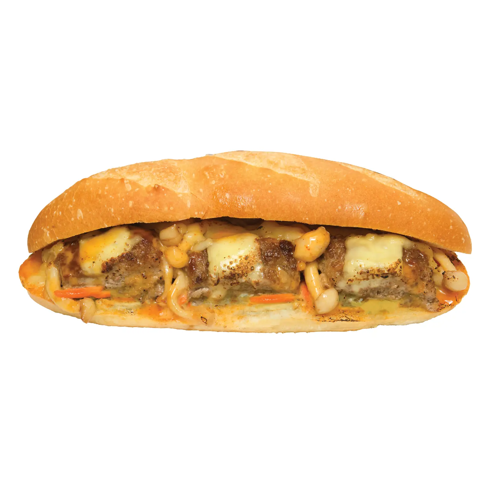 Hình ảnh Bánh mì bò nướng pho-mai