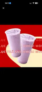 Hình ảnh Lục Trà Sữa Khoai Môn