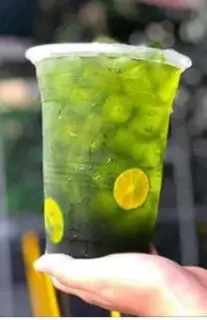 Hình ảnh Trà tắc thái xanh- Ly 1L