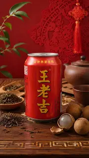 Hình ảnh Lon Nước Wanglaoji