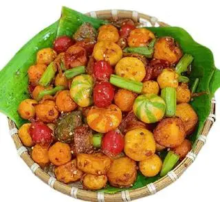 Hình ảnh Cá viên chiên nước mắm vừa mix 12 loại