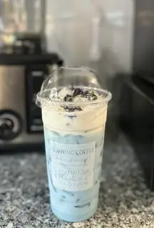 Hình ảnh Hoa Đậu Biếc Kem Cheese