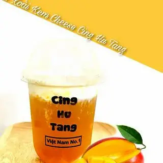 Hình ảnh Trà Xoài Kem Cheese TC trắng size vừa