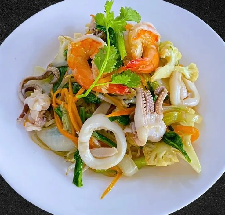 Hình ảnh Mì xào hải sản