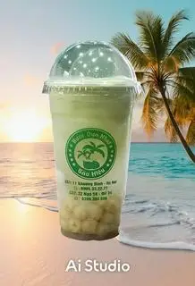 Hình ảnh SEN DỪA MATCHA( size L)