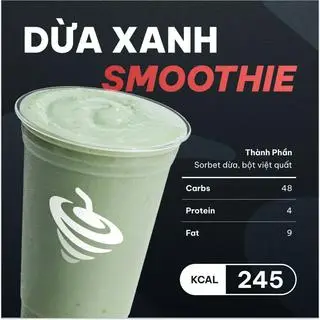 Hình ảnh Smoothie Dừa Xanh
