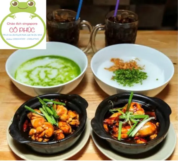 Hình ảnh Combo Cháo Ếch 1 Con + 1coca