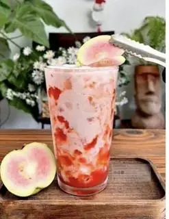 Hình ảnh Sữa chua ổi hồng