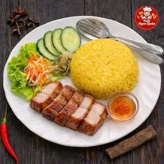 Hình ảnh Cơm ba rọi nướng