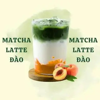 Hình ảnh Matcha Latte Đào