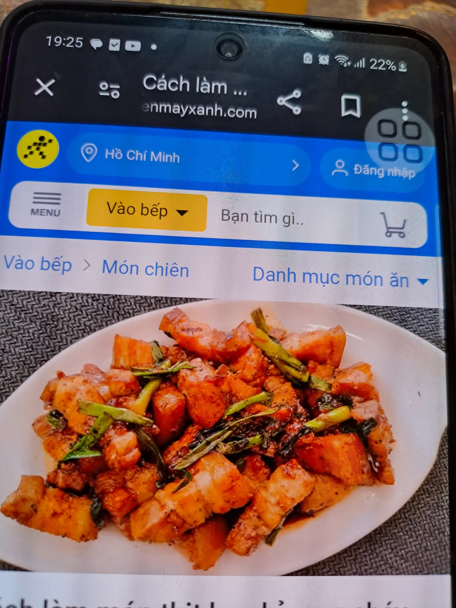 Hình ảnh Ba chỉ kho tộ