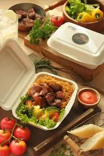 Hình ảnh Mì Indomie Bò Mỹ Áp Chảo
