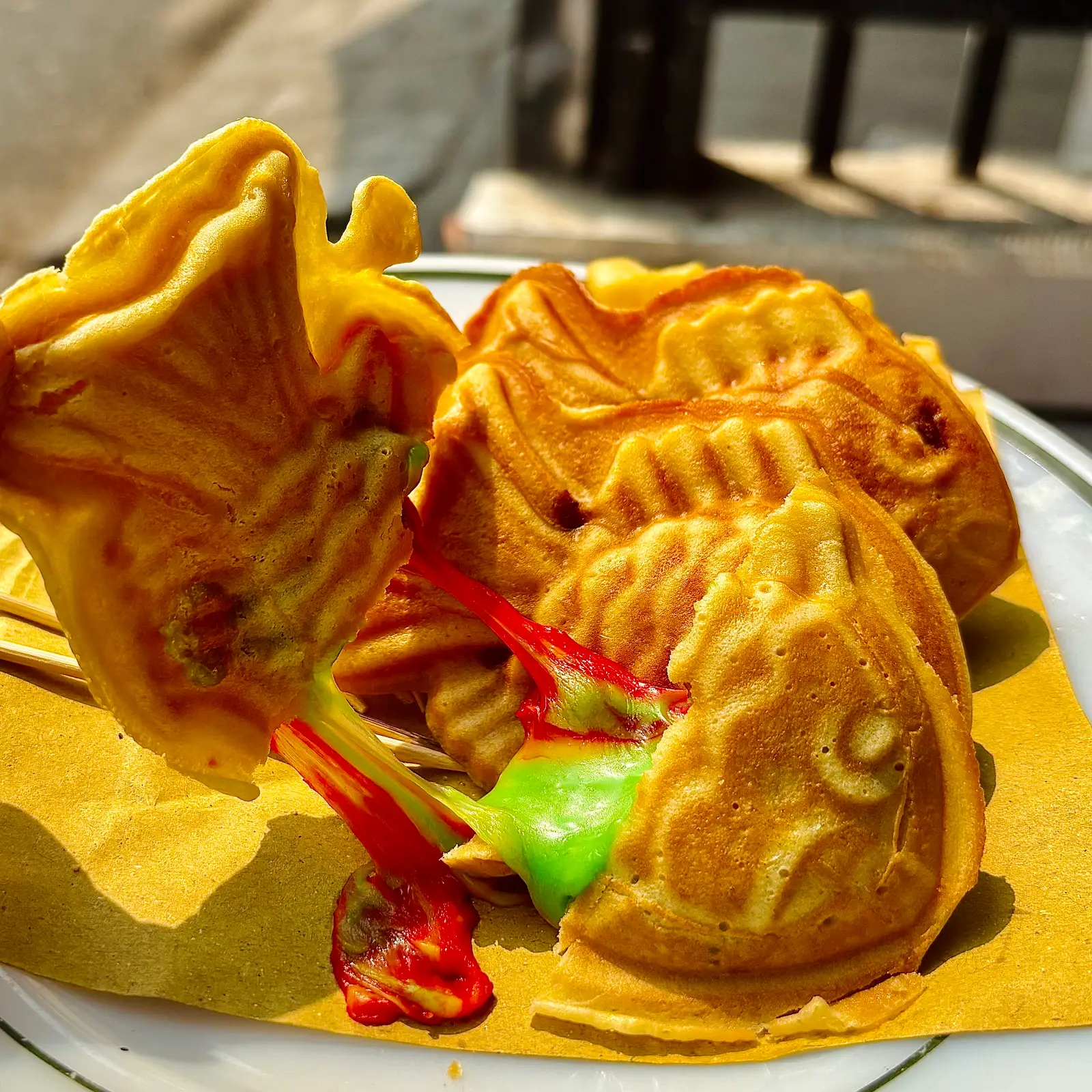 Hình ảnh Bánh cá phô mai cầu vồng