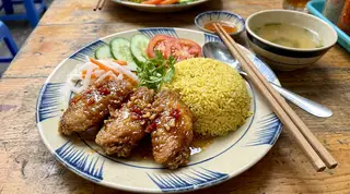 Hình ảnh CƠM CÁNH GÀ SỐT CHUA NGỌT