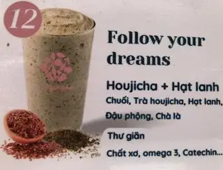 Hình ảnh Mogukitchen houjicha + hạt lanh