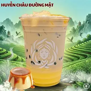 Hình ảnh Trà Sữa Kim Cương Đen Okinawa-Hồ Tùng Mậu