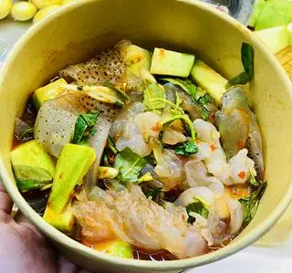 Hình ảnh Sứa chân mèo sốt thái 