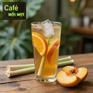 Hình ảnh Trà đào cam sả