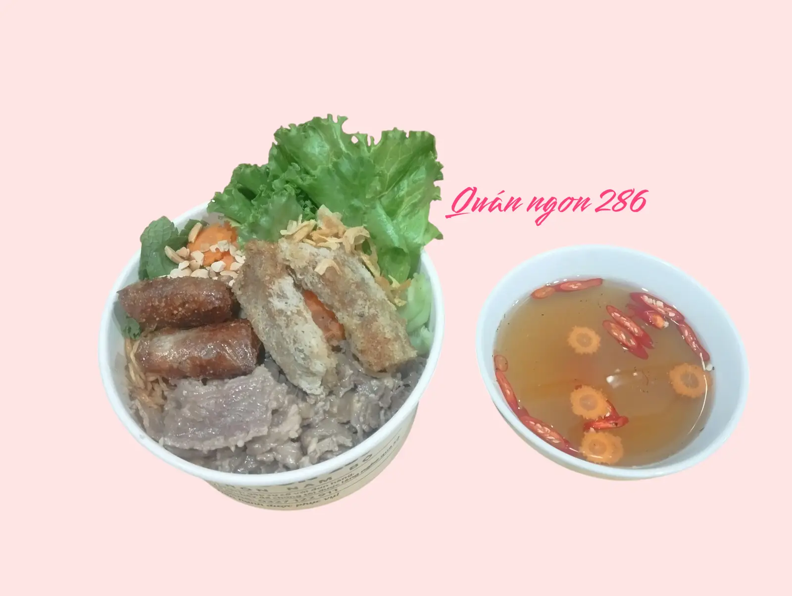 Hình ảnh Bún trộn Nam Bộ đặc biệt