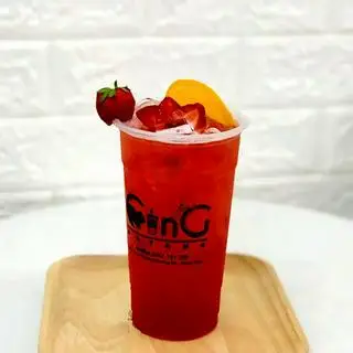 Hình ảnh Trà Dâu Tây Nhiệt Đới Cing Hu Tang Size Lớn