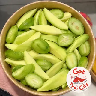 Hình ảnh Set Xoài Non - Cóc cày chua giòn + mắm ruốc