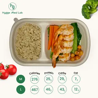Hình ảnh Quinoa Tôm nướng | Quinoa grilled Shrimp